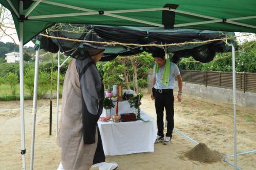 手樽の家地鎮祭