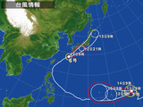 台風6号